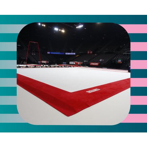 CARPET ONLY FOR COMPETITION EXERCISE FLOOR - 14 x 14 m - PARIS 2024 Requirements