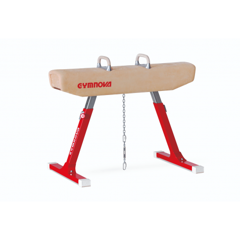 COMPETITION POMMEL HORSE - GENUINE LEATHER COVERED BODY - FIG Approved (SECOND HAND)