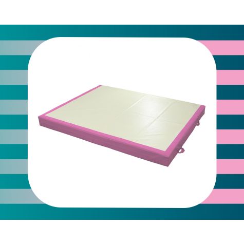 CUSTOM LANDING MAT FOR PARALLEL BARS - WITH BASE CUT-OUTS FOR PARALLEL BAR FRAME - 260 x 200 x 20 cm - PARIS 2024