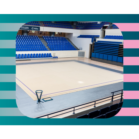 LONDON COMPLETE RHYTHMIC GYMNASTICS COMPETITION FLOOR - FIG APPROVED - PARIS 2024 Requirements