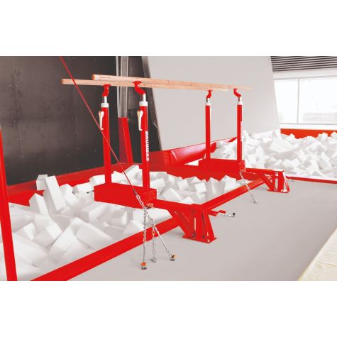 PIT MOUNTED FOLDING PARALLEL BARS (*)