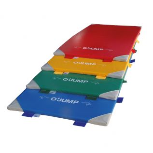 SHOCK-ABSORBENT MAT - 200 x 100 x 5,5 cm joining tabs and reinforced corners